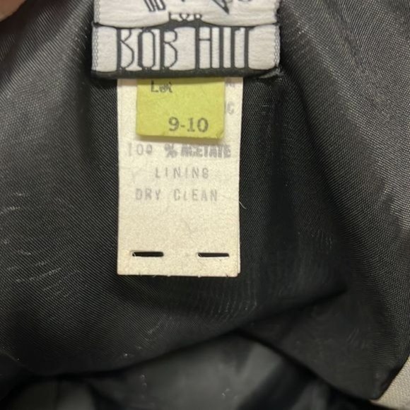 Vintage Rob Hill for Mister Jay Wet Silver Metallic Prom Cocktail Party Dress - Picture 10 of 13